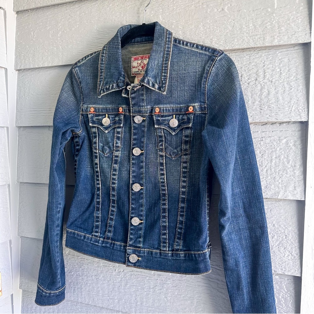 True Religion Denim Jacket - Small